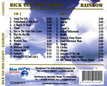 Rick Van Der Linden - Rainbow (1998) [2CD]