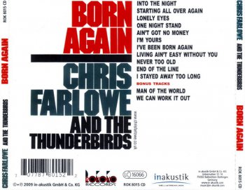 Chris Farlowe & The Thunderbirds - Born Again (2009)