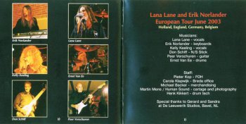 Lana Lane / Erik Norlander - European Tour (2003) 