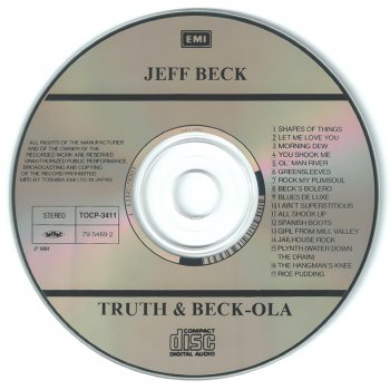Jeff Beck - Truth & Beck-Ola - 1968 & 1969 (TOCP-3411)