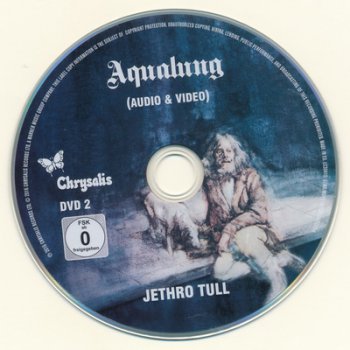 Jethro Tull: 1971 Aqualung 40th Anniversary Adapted Edition - 2CD + 2DVD Box Set Chrysalis Records 2016