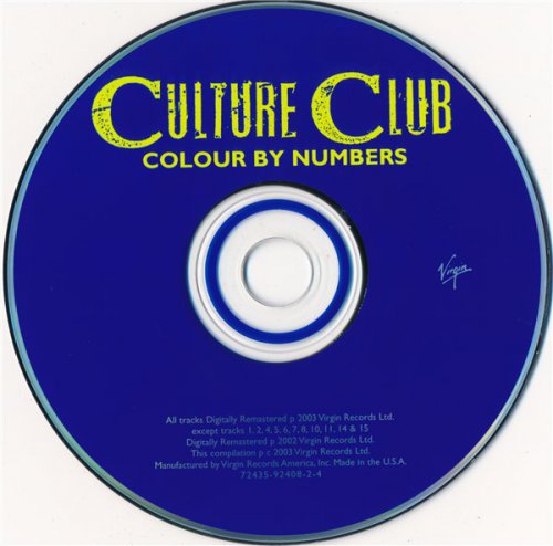 Culture Club - Colour By Numbers (1983)[2003]