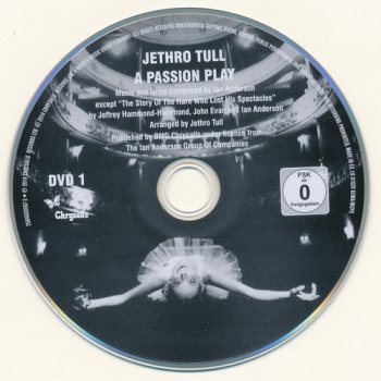 Jethro Tull: 1973 A Passion Play (An Extended Performance) - 2CD + 2DVD Box Set Chrysalis Records 2014