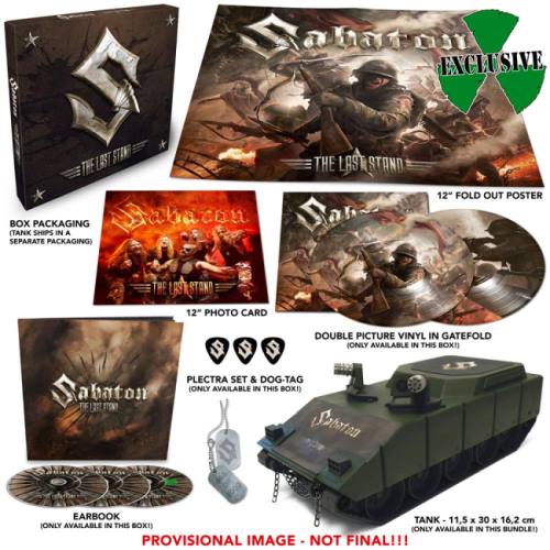 Sabaton - The Last Stand (2CD) [Deluxe Edition] (2016)
