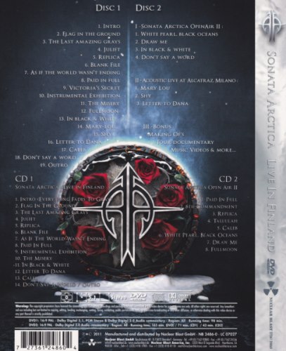 Sonata Arctica - Live In Finland [2CD] (2011)