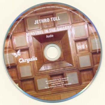 Jethro Tull: 1975 Minstrel In The Gallery - 2CD + 2DVD Box Set Chrysalis Records 2015
