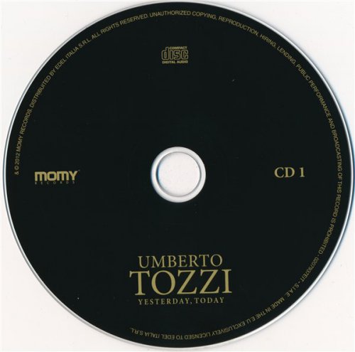 Umberto Tozzi - Yesterday, Today: 1976 - 2012 (2CD 2012)