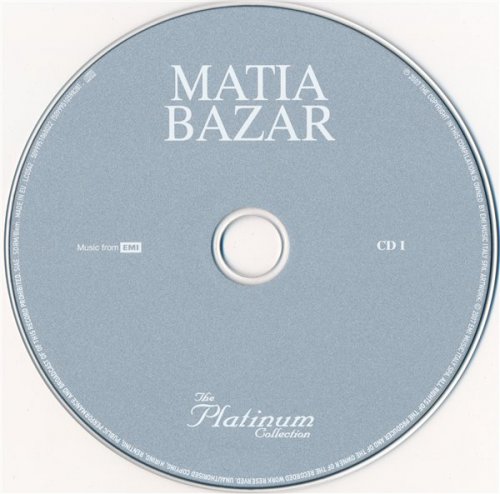Matia Bazar - The Platinum Collection (3CD Box Set 2007)