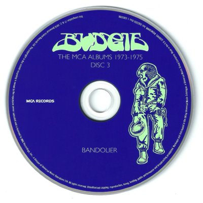 Budgie - The MCA Albums 1973 - 1975 (3CD Box, 2016)