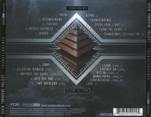 Devin Townsend Project - Transcendence [2CD] (2016)