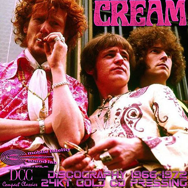 CREAM - 24Kt Gold CD collection (7 x CD • DCC & MFSL • Issue 1992-1996) CREAM - 24Kt Gold CD collection (7 x CD • DCC & MFSL • Issue 1992-1996)