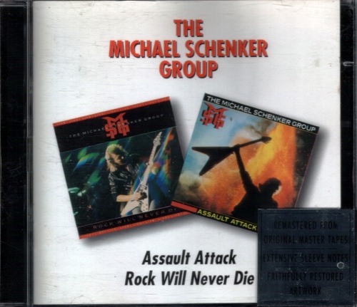 The Michael Schenker Group - Assault Attack / Rock Will Never Die (1982/84) [2CD Reissue 1996]