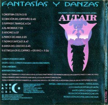 Altair - Fantas&#237;as Y Danzas (1999)
