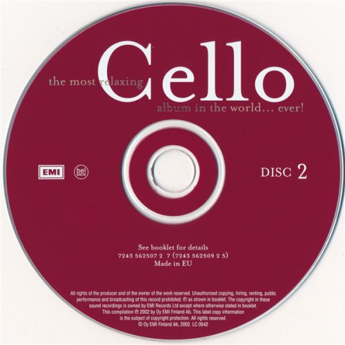 VA - The Most Relaxing Cello Album In The World...Ever! (2002)