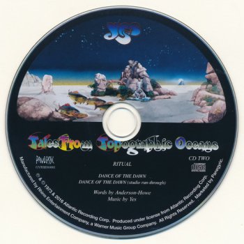 Yes: 1973 Tales From Topographic Oceans - 3CD + Blu-ray Deluxe Box Set Panegyric Records 2016