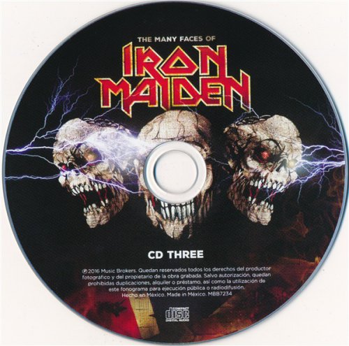 VA - The Many Faces Of Iron Maiden (3 CD Box Set 2016)