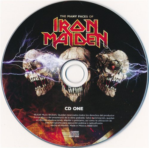 VA - The Many Faces Of Iron Maiden (3 CD Box Set 2016)