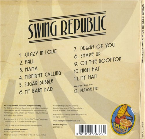 Swing Republic - Midnight Calling (2013)