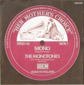 The Monotones - The Monotones: Singles 1979-80 (1980) [Vinyl Rip 24/96]