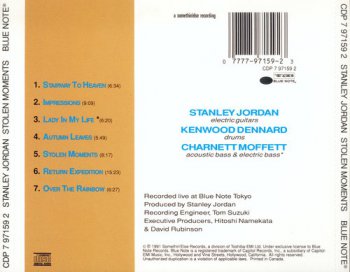 Stanley Jordan - Stolen Moments (1991)