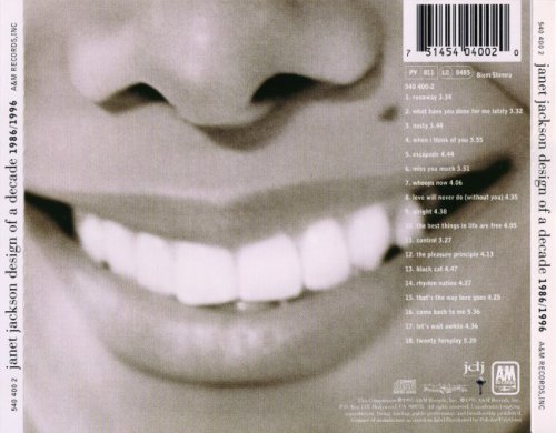 Janet Jackson - Design Of A Decade 1986-1996: The Best Of Janet Jackson (1995)