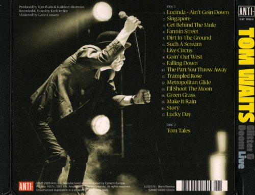Tom Waits - Glitter and Doom (live) [2CD] (2009)