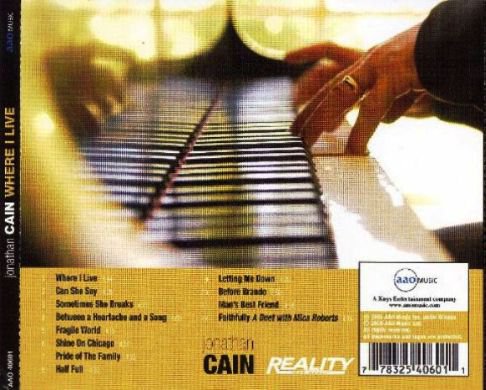 Jonathan Cain - Where I Live (2006) 