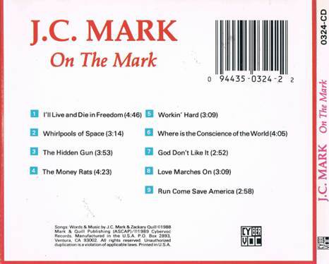 J.C. Mark - On The Mark (1989)