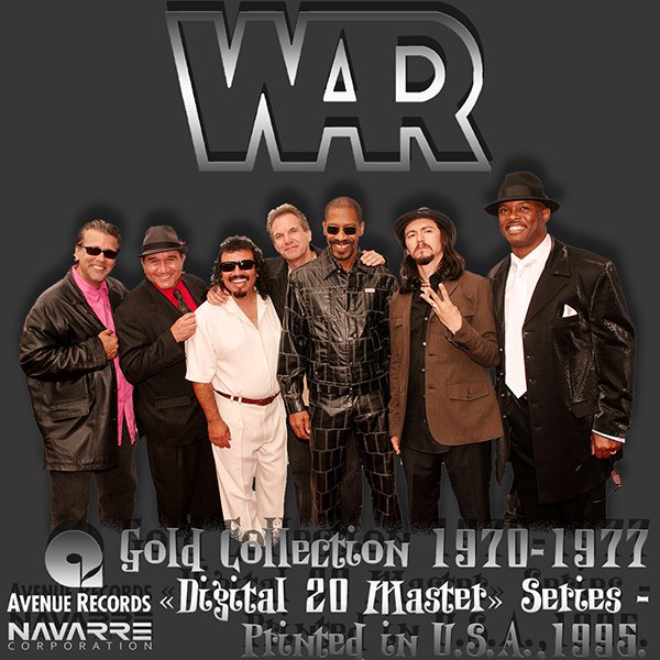 WAR «Digital 20 Master» Series (6 x CD • Avenue Gold Collection • Issue 1995)