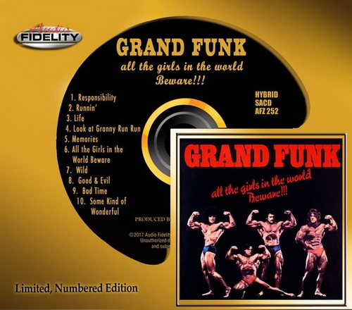 Grand Funk: 2 Albums Hybrid Multichannel SACD Audio Fidelity 2017