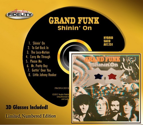 Grand Funk: 2 Albums Hybrid Multichannel SACD Audio Fidelity 2017
