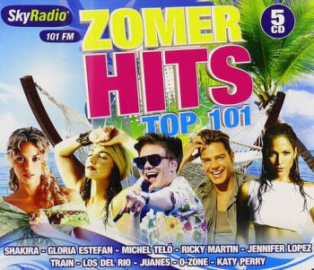 VA - SkyRadio 101 FM ZomerHits Top 101 [5CD Box Set] (2012)