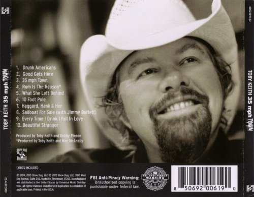 Toby Keith - 35 mph Town (2015)