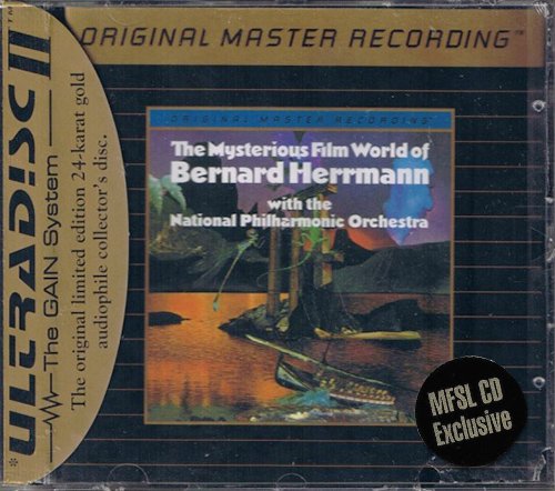 BERNARD HERRMANN «Original Master Recording» Series – (3 x 24Kt Gold CD • MFSL • 1973-1975)