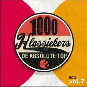 VA - 1000 Klassiekers - De Absolute Top Vol. 7 [5CD Box Set] (2015)