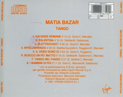 Matia Bazar - Tango (1983)