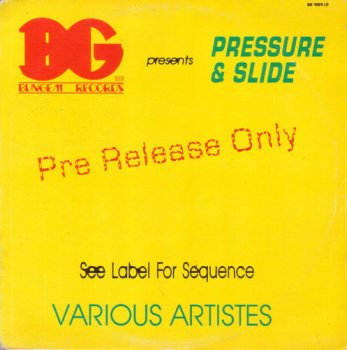 VA - Pressure & Slide (1989) Vinyl
