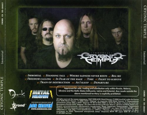 Cryonic Temple - Immortal (2008)