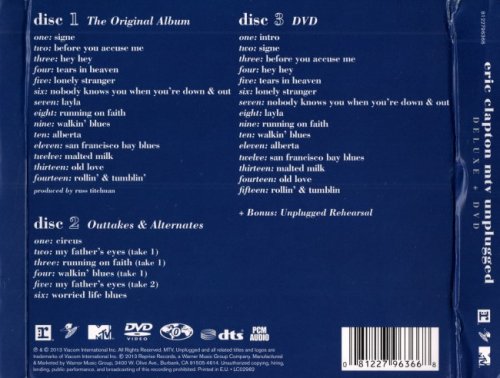 Eric Clapton - MTV Unplugged [2CD] (1992) [2013]