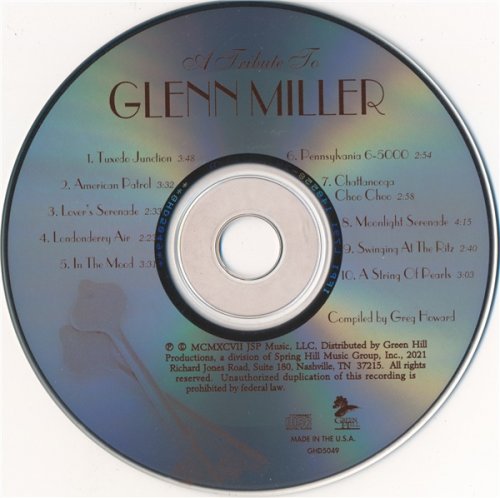 Members Of The Glenn Miller Orchestra - A Tribute To Glenn Miller (1998)