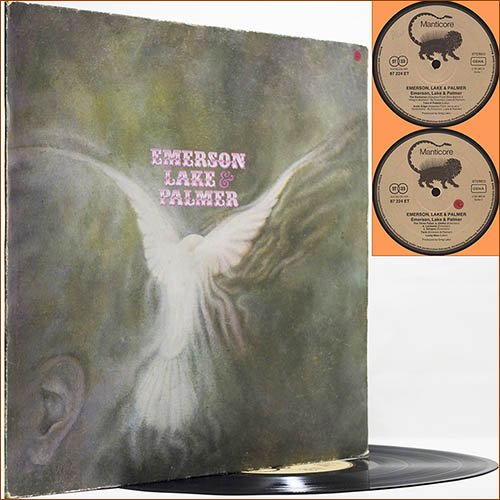 Emerson Lake and Palmer - Emerson Lake and Palmer (1970) (Vinyl)
