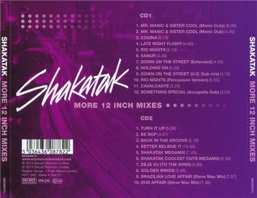 Shakatak - More 12 Inch Mixes (2CD Set 2013)