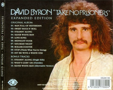 David Byron - Take No Prisoners (1975) [Expanded Edit. 2011]