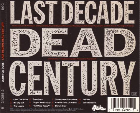 Warrior Soul - Last Decade Dead Century (1990)