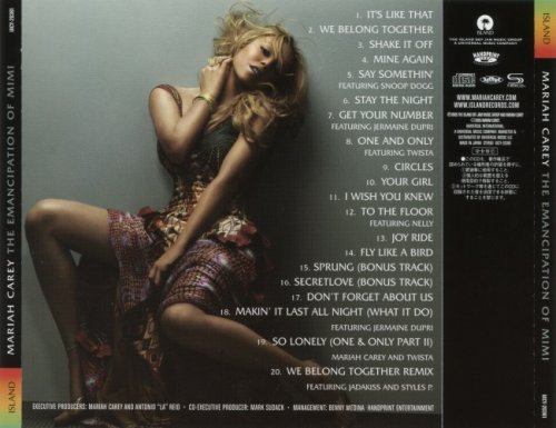 Mariah Carey - The Emancipation Of Mimi [Japanese Edition] (2005)