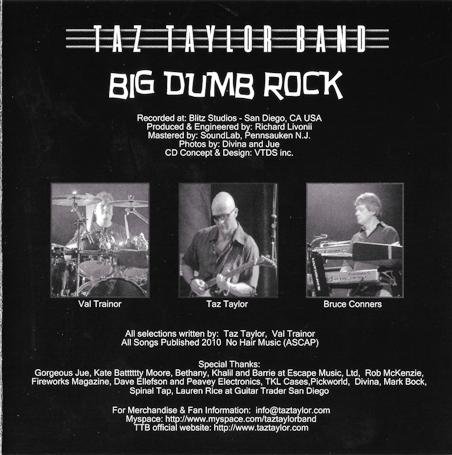Taz Taylor Band - Big Dumb Rock (2010) 