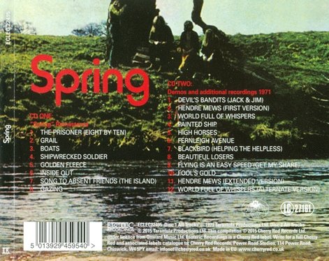 Spring - Spring (1971) [2CD Remast. 2015] 