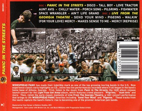 Widespread Panic - Panic In The Streets (1998) [2CD] 