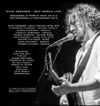 Dave Kerzner - New World Live (2016) [Extended Edit. / Web Release]