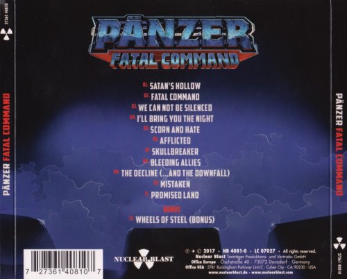 Panzer - Fatal Command [Limited Edition] (2017)
